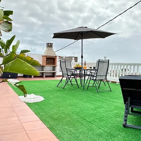 Maravilloso Atico Con Terraza, Vistas, Bbq, Wifi Lägenhet *