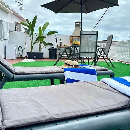 Lägenhet Maravilloso Atico Con Terraza, Vistas, Bbq, Wifi