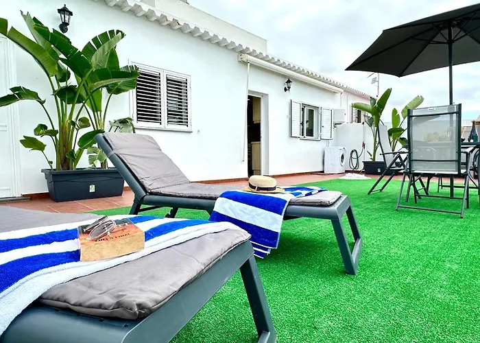 Maravilloso Atico Con Terraza, Vistas, Bbq, Wifi * 라 라구나