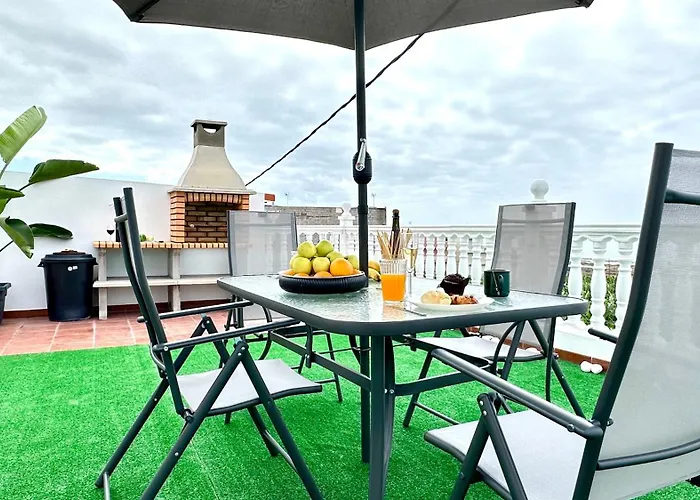 Maravilloso Atico Con Terraza, Vistas, Bbq, Wifi 아파트 라 라구나